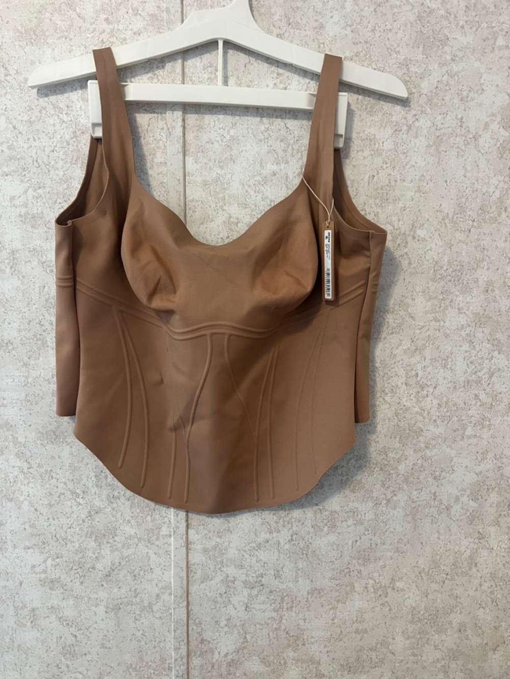SKIMS Bonded Corset 2XL in Sienna